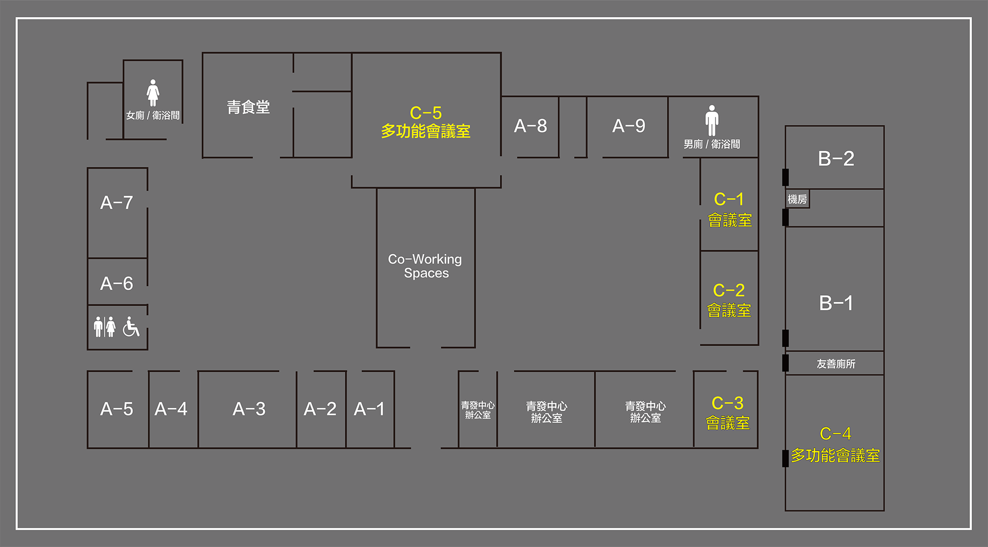 花蓮新創基地平面圖